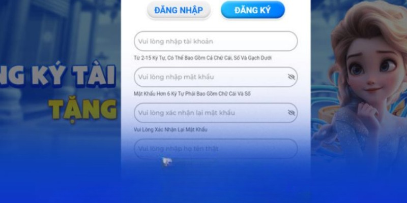 Lưu ý trong lúc thao tác đăng nhập cổng game
